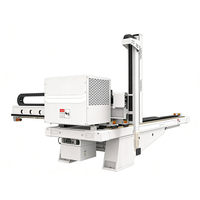 Lengan Robot Servo 3 Axis Kecepatan Tinggi untuk Mesin Cetak Injeksi Plastik, Manipulator Horizontal untuk Pengambilan dan Penempatan Otomatis