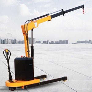 رافعة أرضية كهربائية محمولة لرفع المواد في الورش - Product Image 5