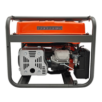 Générateur d'essence portable monophasé HM13000 220V 380V, autonomie de 7 heures en fonctionnement continu pour l'alimentation de secours à domicile et sur chantier