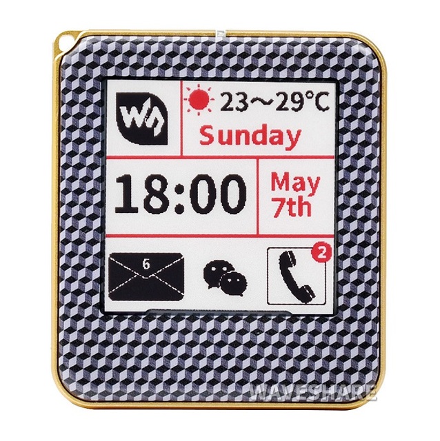 1.54inch NFC Powered E Paper Electronic Ink Screen Wireless Powering Data Transfer No Battery