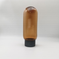 Bouteille en plastique de 200 ml pour crème, bouteille à presser en plastique pour savon liquide, lotion capillaire, shampoing, nettoyant pour le visage