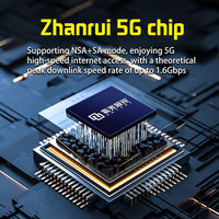 Router WiFi 5G Portátil, 4 Puertos Inalámbricos, Ranura para Tarjeta SIM, Punto de Acceso 5G de Alta Velocidad, Uso Global en Viajes y Oficina, Exportación Internacional