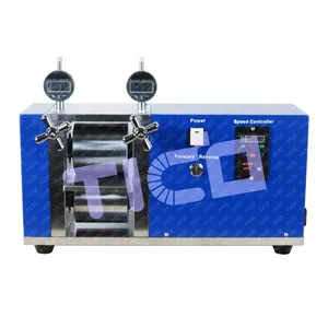 100mm Width Lab Roller Press Machine for Lithium Ion Battery Cathode& Anode Electrode Calendering