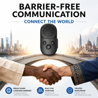 Nouveau modèle 2026 : Traducteur IA portable à clipser, avec subwoofer 5.3, pour le cyclisme et l'extérieur, connectivité Mini TWS, microphone intégré, autonomie ultra-longue 5W