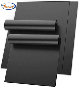 Free Samples Reusable Heavy Duty PTFE+fiberglass BBQ <b>Grill</b> Mat 40x33cm Waterproof Oven Charcoal <b>Grill</b> Non-Stick Heat Resistant - Product Image 2