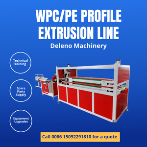 WPC Gỗ nhựa composite decking sàn máy đùn hiệu quả cao gỗ dập nổi máy cho dây chuyền chế biến - Product Image 5