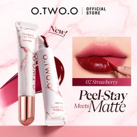 Vente en gros de gloss à lèvres, teinte à lèvres et rouge à lèvres peel-off, résistant à l'eau, longue tenue, fini mat, anti-transfert et anti-adhérent sur la tasse