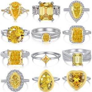 Anillo de Compromiso y Promesa de Eternidad Dylam de Plata de Ley con Circonita Cúbica 8A de Corte Radiante, Joyería Fina de Moda - Product Image 4