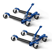 Offre Spéciale : Chariot de déplacement hydraulique en acier pour roues de voiture avec moteur 250W, capacité 60kg, pour positionnement de véhicules