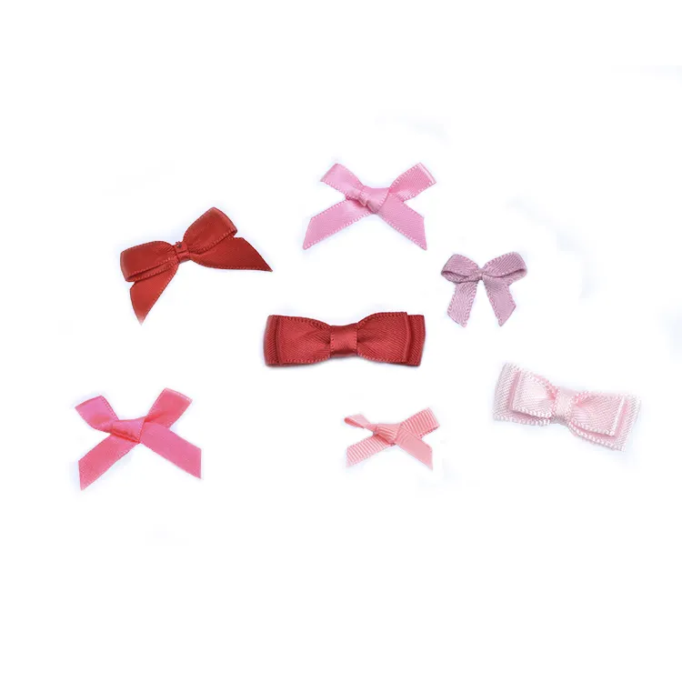 Decorative Bra Bows for Wedding Party Decoration Polyester Satin Ribbon Bow