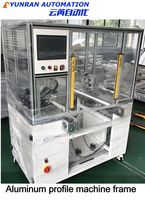 Châssis de machine automatique en aluminium pour équipement de ligne d'automatisation et d'assemblage, dimensions personnalisables, poids 220 kg, capacité 10 unités