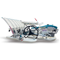 Machine de repiquage de riz à 6 lignes
