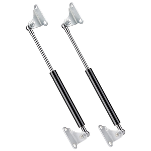 Vérin à gaz cylindrique en acier <span class=keywords><strong>de</strong></span> 23 pouces, capacité 200 lb, pour support <span class=keywords><strong>de</strong></span> levage amorti, couvercles <span class=keywords><strong>de</strong></span> benne, meubles, portes <span class=keywords><strong>de</strong></span> sous-<span class=keywords><strong>sol</strong></span>, trapes <span class=keywords><strong>de</strong></span> <span class=keywords><strong>sol</strong></span> et remorques - Product Image 2
