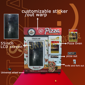 Máquina Expendedora de Pizza y Pan Caliente 2026, Nueva, con Pantalla Táctil de 55 Pulgadas, SDK Habilitado, Compatible con ADA, POS, Cambio de Monedas Automático y Gestión de Stock - Product Image 6