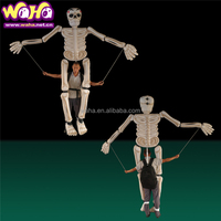 Marionnette gonflable de défilé de zombies du plus nouveau produit d'Halloween pour la représentation
