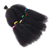 Cheveux Afro Kinky en vrac pour tresses, Marley Afro Bulk Kinky Afro Twist