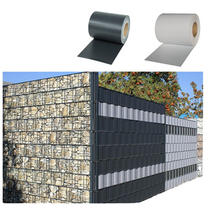 Manufacturer 19cm*35m/65m Sichtschutz Streifen Pvc Zaunfolie Doppelstabmatten Sichtschutzfolie Uv Screen Strip Fence - Product Image 4