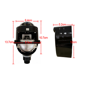Kit de rétrofit de projecteur Bi-LED RGB 2,5 pouces pour phare Fj Cruiser avec lentille nid d'abeille et effet « Angry Eye » - Product Image 4