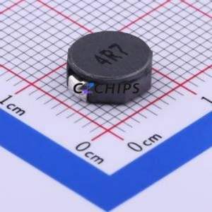 Inducteur de puissance SMRH8D28-4R7NT SMD (Inductance : 4,7 µH) (Précision : 30 % Courant nominal : 3,4 A) - Product Image 1