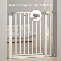 Barrière de sécurité réglable sans perçage pour bébés et animaux de compagnie-Barrière d'escalier à pression pour la maison/