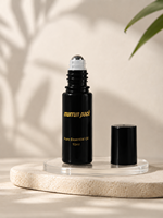 Boîtes d'emballage cylindriques personnalisées en carton pour mélange d'huiles essentielles, emballage triple tube en papier pour flacons roll-on en verre de 30 ml et 10 ml