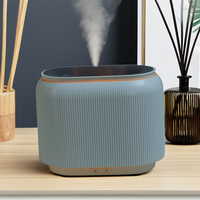Meilleure vente Diffuseur d'arôme électrique ultrasonique Humidificateur d'air USB avec design de flamme de feu Diffuseur parfumé