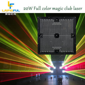 Dj disko lazer için LIGHTFUL <span class=keywords><strong>5</strong></span> kafaları 20W Rgb LED sahne lazer ışığı - Product Image 2