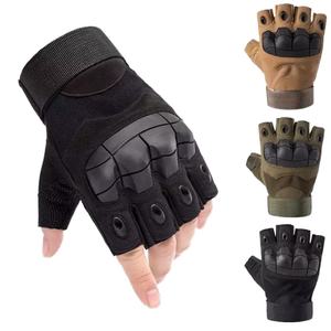 In Stock Custom Logo Half-<b>Finger</b> Safety Gloves <b>Light</b> Weight Non-Slip Climbing Bike Cycling Riding Sport Gloves - Product Image 1
