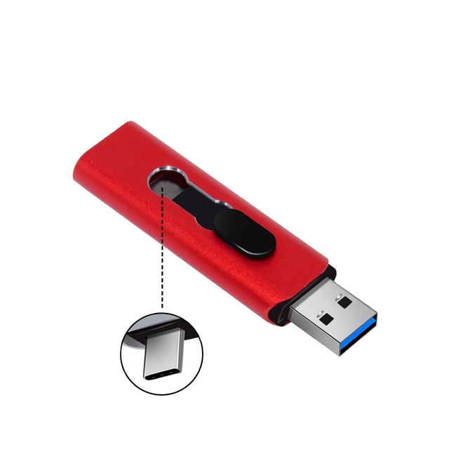 USB 3.0 Type C Flash Drive 512GB 256GB 128GB 64GB Pendrive High Speed OTG Pendrive Real Capacity 2 in 1 Gifts