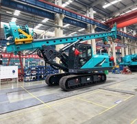 Foreuse rotative SWDM60, diamètre de forage max. 1000 mm, profondeur de forage max. 21 m, poids de travail 22 t, foreuse pour fondations de pieux