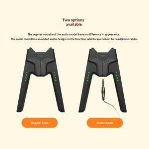 ด้ามจับชาร์จสำหรับคอนโทรลเลอร์นินเทนโดสวิตช์ 2 จอยคอน ขณะที่กำลังชาร์จ น้ำหนักเบา ด้ามจับทำจากวัสดุ ABS จับถนัดมือ - Product Image 5