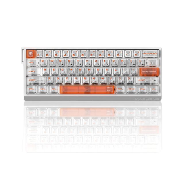 Madlions MAD60V2 Hall Effect Keyboard 61-Key Gaming Keyboard with Magnetic Switches and 8K Polling Rate Alibaba Gaming Keyboard