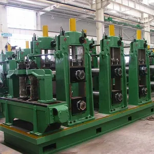 Square Pipe Roll Forming Machine Used Automatic steel ERW Pipe Mill Line Machine To Make Square Tube