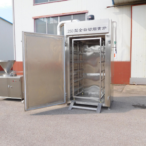 Ps <strong>Commercial</strong> Automatic Fish <strong>Smoker</strong> <strong>Oven</strong> High Capacity 50-1000kg/day Easy Operation 220V/380V Customizable - Product Image 3