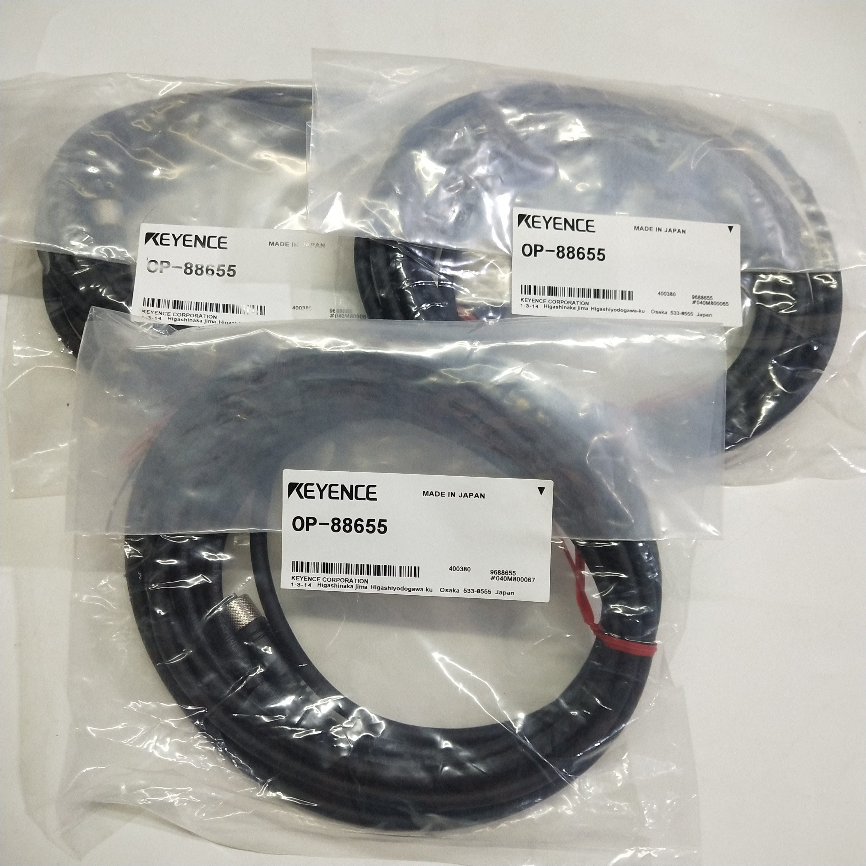 OP-88655 12-контактный кабель питания, 5 м, кабель для OP-88655 датчика IV3, новый оригинальный ключ
