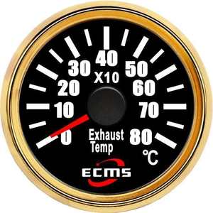 New 52mm 316L Ammeter for Yachts <b>Boats</b> RVs 80A 150A Sensor Marine Usage - Product Image 3