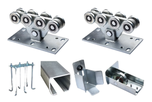 Rouleau résistant de roue de porte de conception moderne <span class=keywords><strong>pour</strong></span> la porte coulissante en porte-à-faux extérieure - Product Image 2