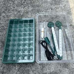 China Supplier 40 Cells Square Seedling <strong>Trays</strong> for Seed Planting Starter <strong>Tray</strong> <strong>Grow</strong> Light Eco-Friendly Home Garden Use Wholesale - Product Image 6