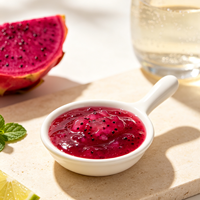 Lotlong Source Factory Groothandel Natuurlijke Verse Rode Drakenvrucht Drank Jam 35g Brix 9 Maanden Houdbaarheid Commercieel Gebruik