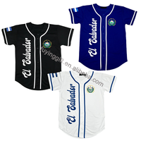 Maillot de football ou de baseball personnalisé avec nom et drapeau du Mexique, du Guatemala, de Porto Rico, du Honduras, du Salvador, du Nicaragua