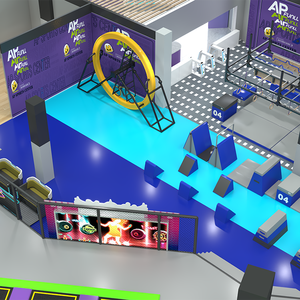 Piscina de Pelotas Inflable Brillante y Segura, Trampolín de Ejercicio, Parque de Trampolines Interior para Venta - Product Image 5