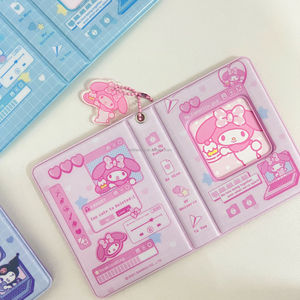 Pvc mini Kpop photocard chất kết dính với trái tim Clasp Album ảnh chủ thu thập cuốn sách - Product Image 3