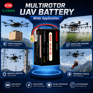 Batterie UAV 12S 40Ah 5C haute capacité au lithium pour pulvérisateur agricole, drone de levé de charge lourde VTOL et drone de relevé - Product Image 5