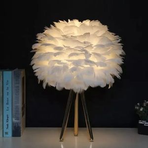 <span class=keywords><strong>Lampe</strong></span> <span class=keywords><strong>de</strong></span> table à plumes scandinave Chambre à coucher Ins Teenage Girl <span class=keywords><strong>Lampe</strong></span> <span class=keywords><strong>de</strong></span> <span class=keywords><strong>chevet</strong></span> Creative Modern Room Lampes décoratives - Product Image 6