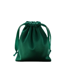 Bolsa de Terciopelo con Cordón para Joyería, Regalos Ecológicos Reciclables, Anillos de Jade, Pulseras, Pendientes, Estampado, Serigrafía, Gafas - Product Image 1