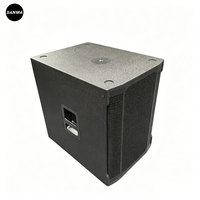 Subwoofer Activo 8003-AS II de 18 Pulgadas, 2200W de Potencia Máxima, Ecológico, Resistente al Agua, Carcasa de Madera Portátil y Duradera para Sonido Envolvente