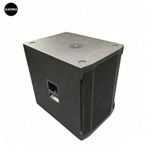 8003-AS II Single 18 Inch Active Subwoofer 2200W Powerful Powered Subwoofers 18 Inch Woofer Big Bass <b>Speakers</b> Sound <b>System</b> - Product Image 3