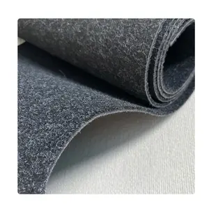 Dark Grey Velour Carpet Thick 8mm Indoor Outdoor Polyester Roll Exhibition Carpet