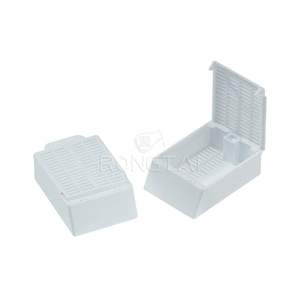 RONGTAI 실험실 삽입 카세트 중국 제조업체 최고 품질의 조직 줄무늬 구멍 삽입 카세트 - Product Image 1