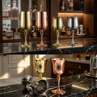 RTS RVS Champagnebeker Restaurantgoblet in verschillende kleuren voor buitengebruik